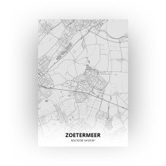 Zoetermeer print - Tekening stijl